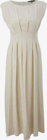 COMMA Dress in Beige: front