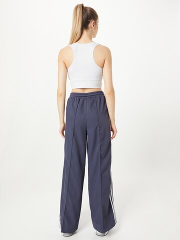 ADIDAS ORIGINALS Wide Leg Hose in Blau