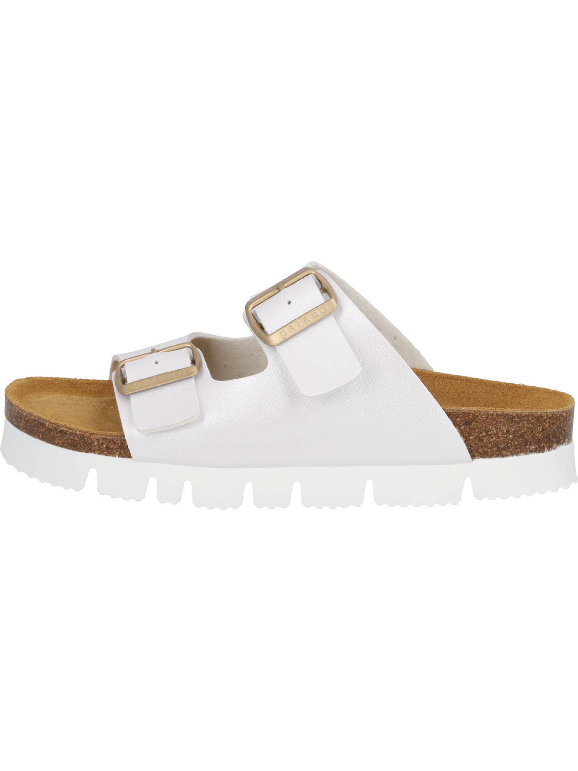 Palado Papucs 'Korfu' - fehér: elől