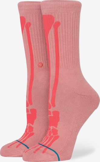 Stance Chaussettes en mélange de couleurs / rosé, Vue avec produit