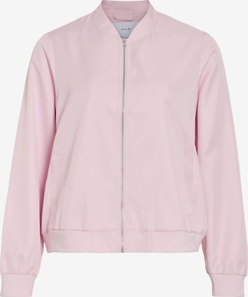 VILA Between-Season Jacket 'VIPapaya' in Pink: front