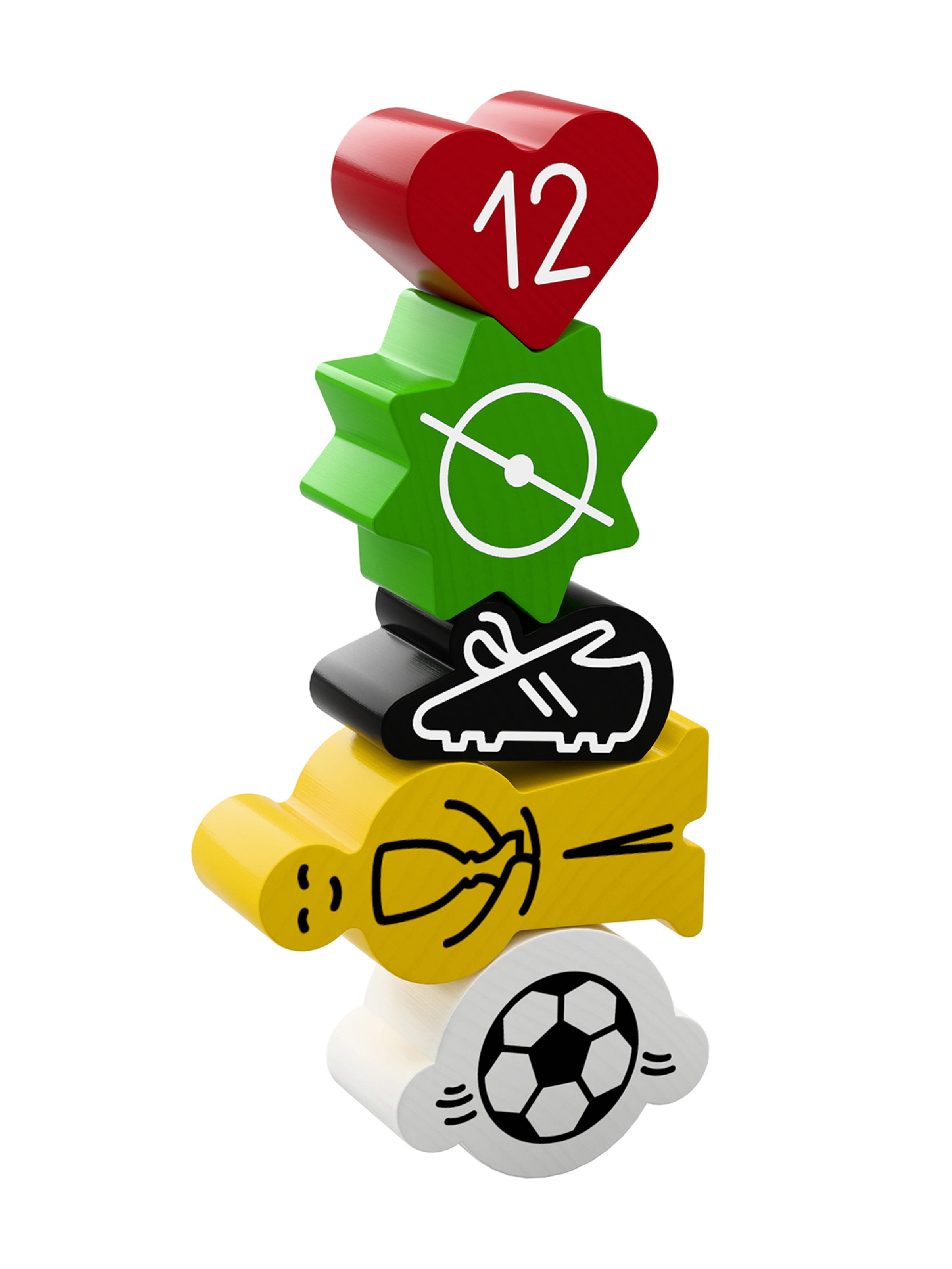 HABA Game ' Stacking Challenge Fussball Extrem ' in Mixed colours: front