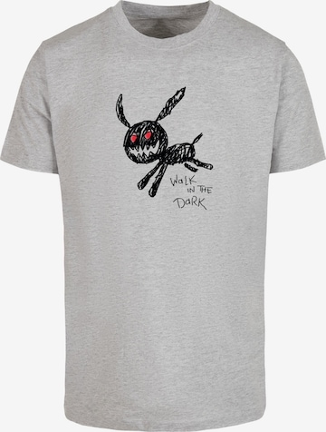 Mister Tee Majica 'Walk In The Dark' | siva barva: sprednja stran