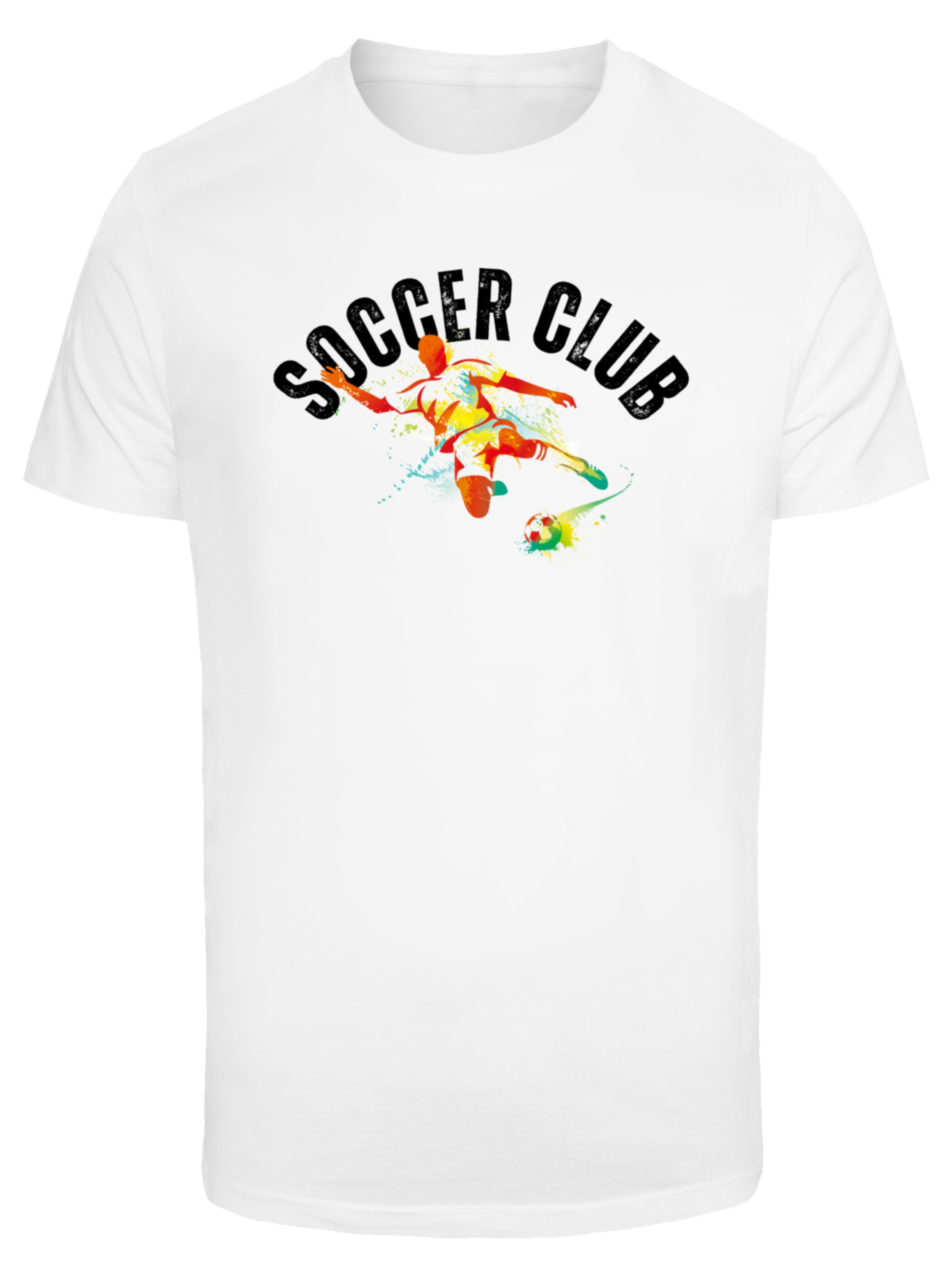 F4NT4STIC Shirt in Wit: voorkant