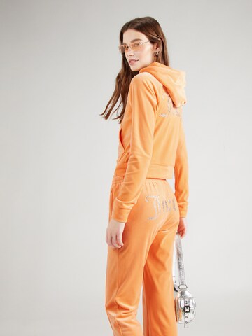 Juicy Couture Tepláková bunda 'MADISON' - oranžová