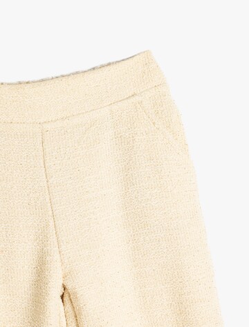 Koton Wide leg Broek in Beige