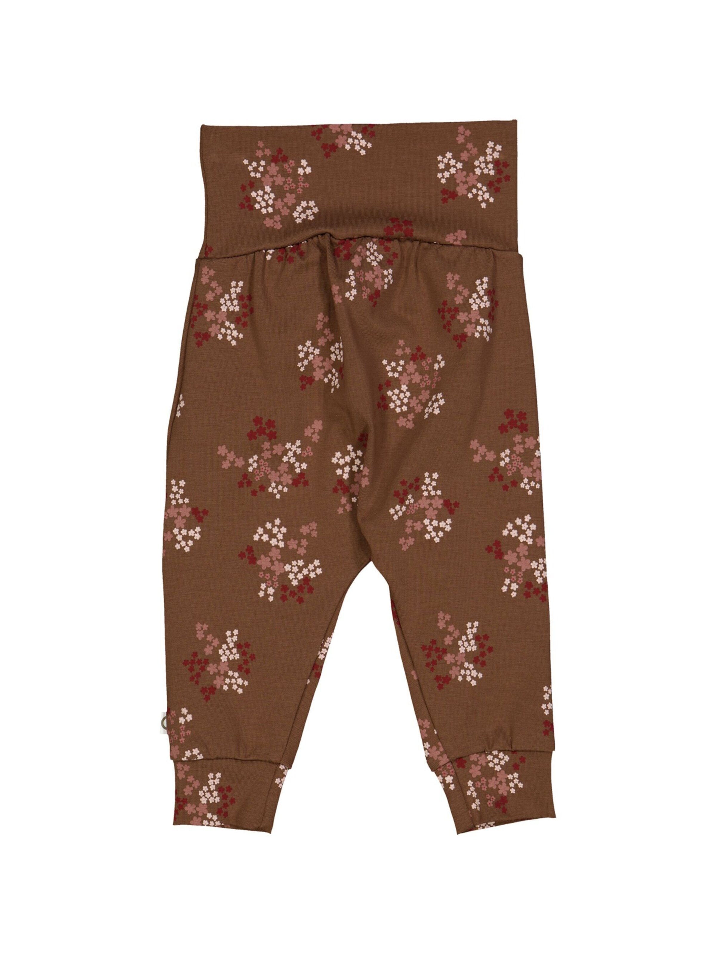 Tapered Pantaloni di Müsli by GREEN COTTON in marrone