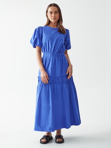 Robe 'Teressa' Calli en bleu : devant