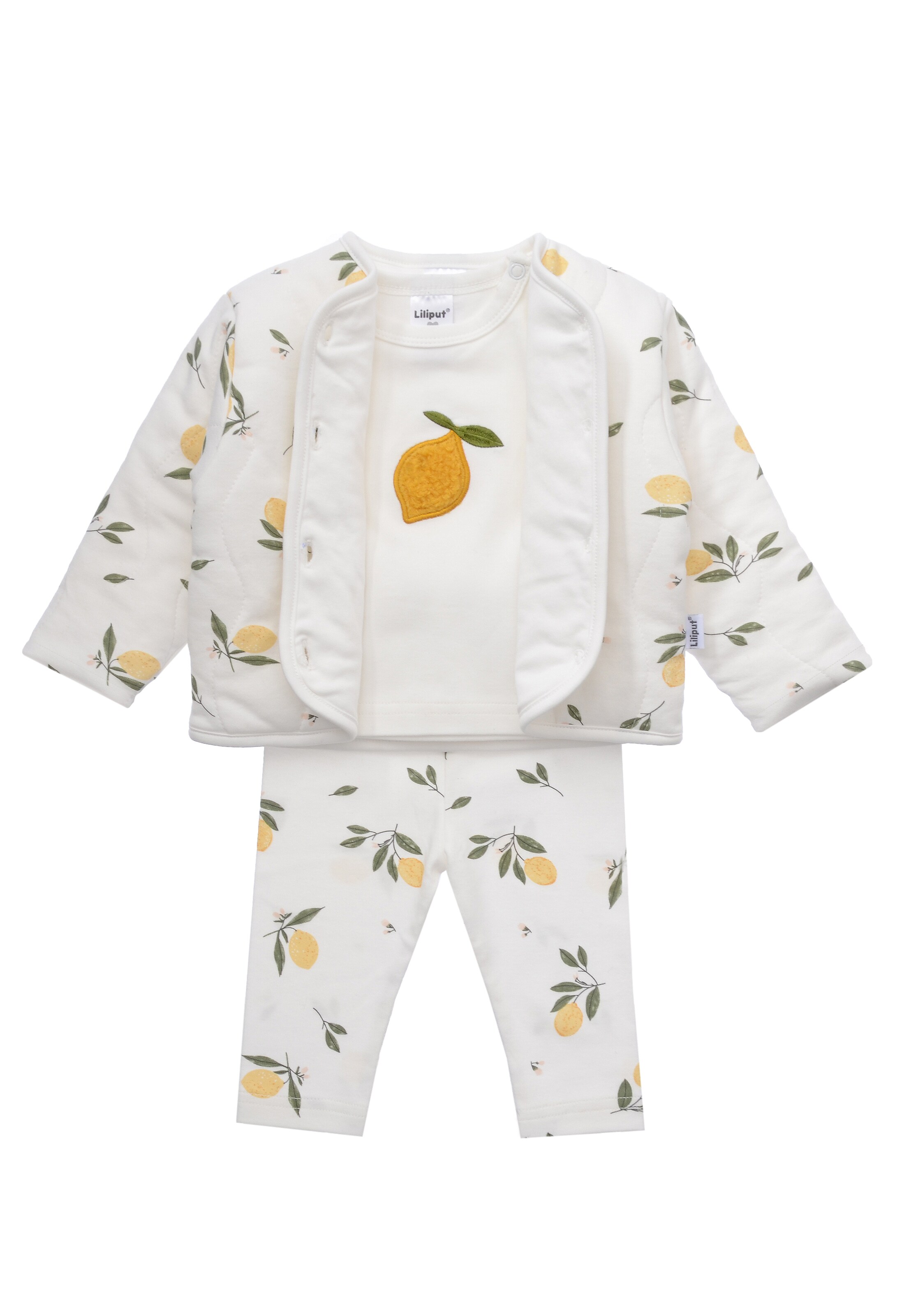 LILIPUT Set 'Zitrone' in White