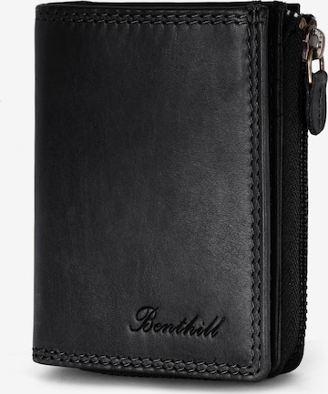 Benthill Wallet in Black: front