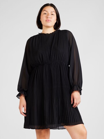 EVOKED Kleid in Schwarz: Vorderseite