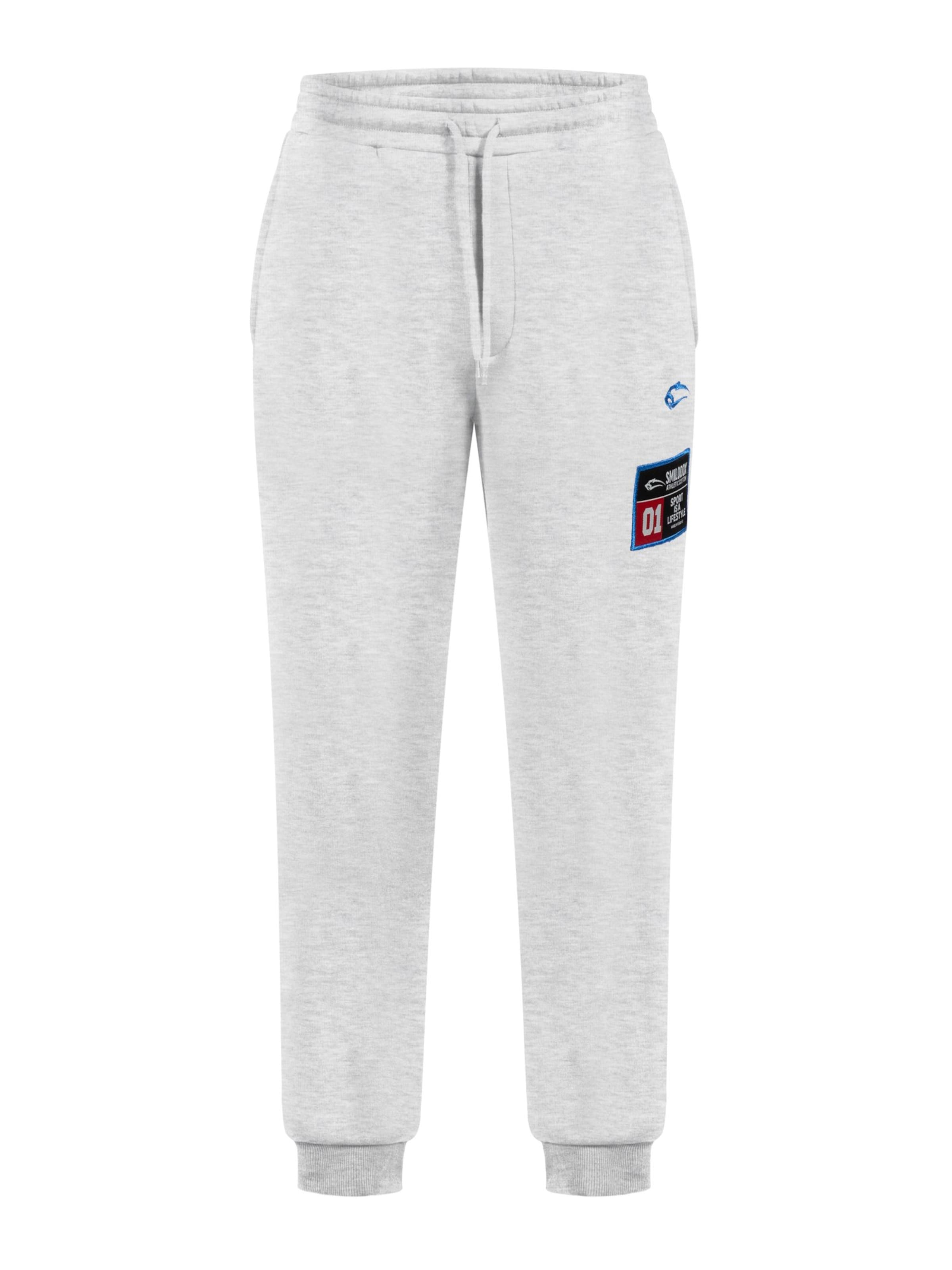 Pantalon 'Rayk' Smilodox en gris : devant