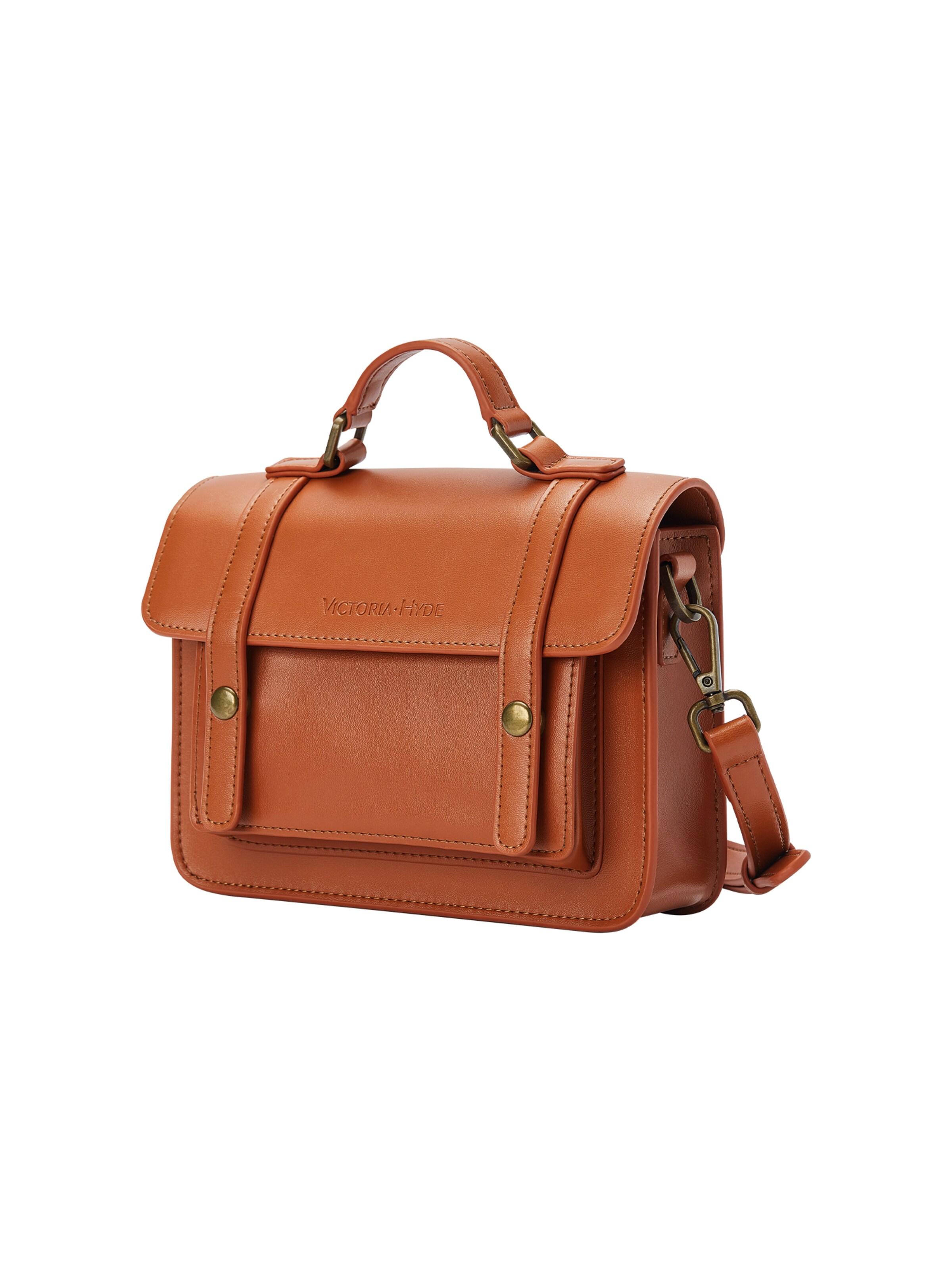 Victoria Hyde Handbag 'Cambridge Satchel' in Brown