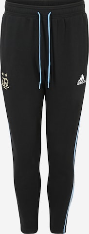 ADIDAS SPORTSWEAR Regular Workout Pants 'Argentina Dna Sweat' in Black: front