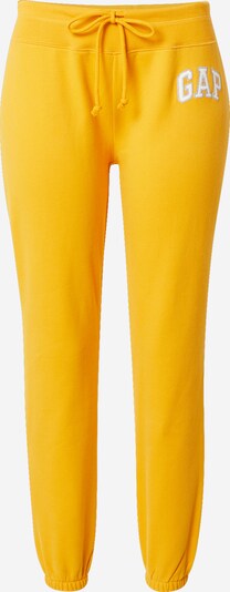 GAP Pantalon en jaune d'or / blanc, Vue avec produit