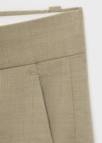 MANGO MAN Slimfit Hose 'Milan' in Grün