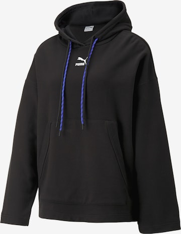 PUMA Sweatshirt 'DARE TO' in Black: front