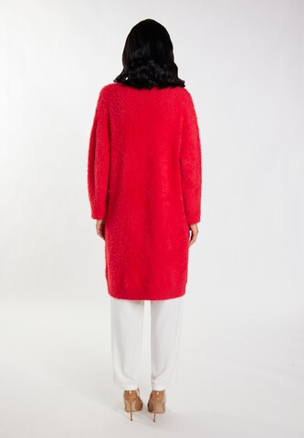 faina Knit cardigan in Red