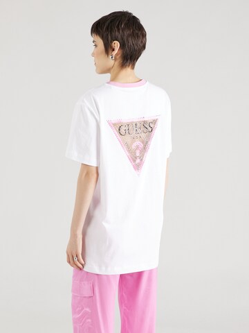 T-shirt GUESS en blanc