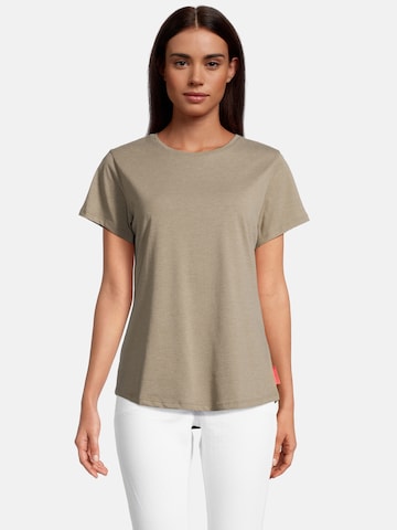 salzhaut Shirt 'STEENTJE' in Beige: voorkant