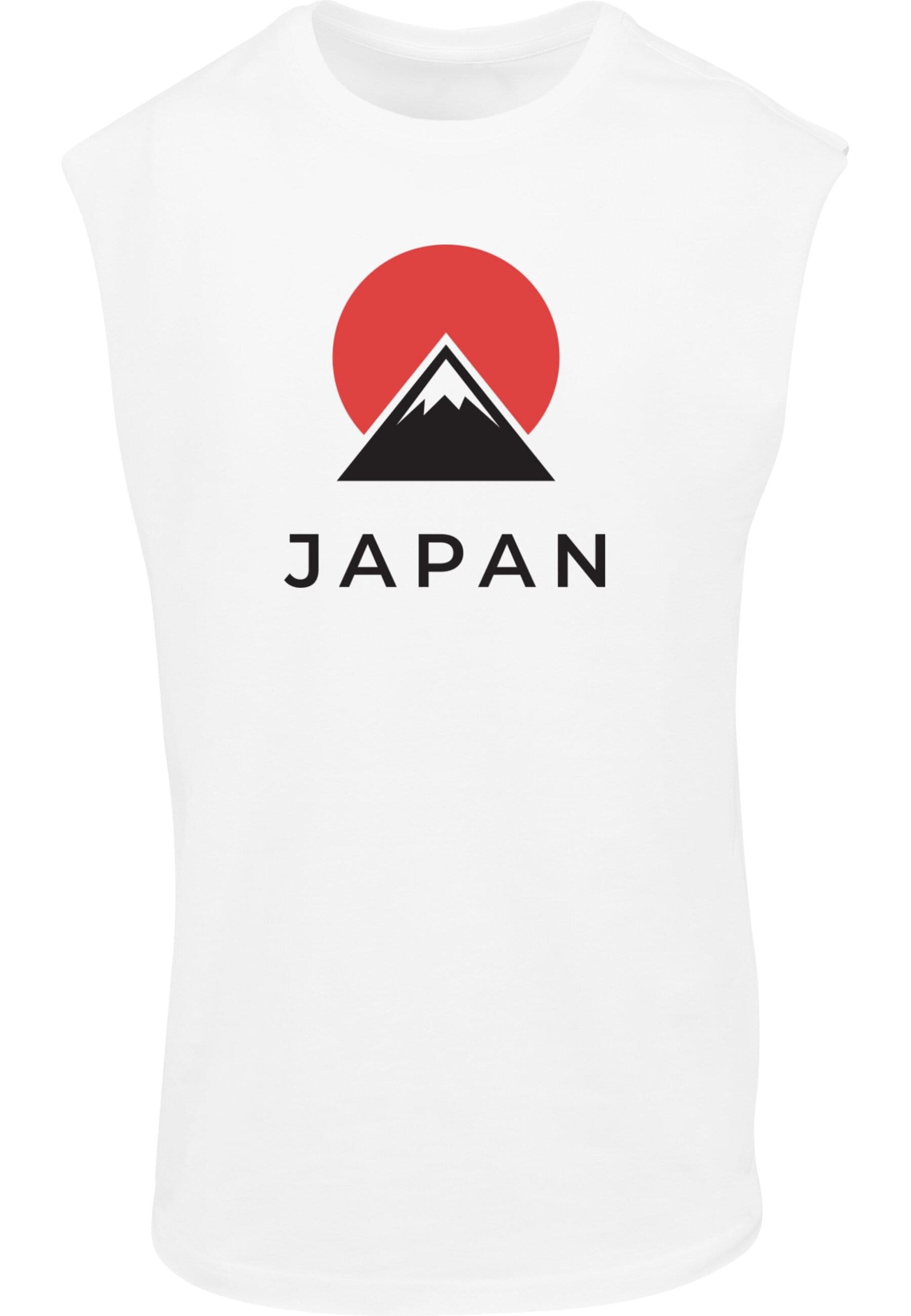 Merchcode Shirt 'Japan' in White: front