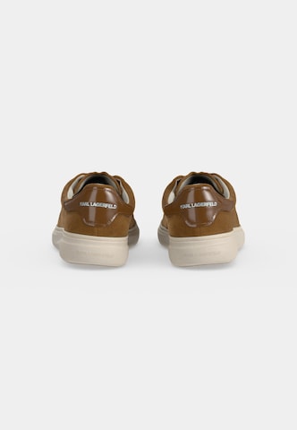 Baskets basses Karl Lagerfeld en marron