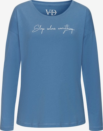 mėlyna VIVANCE Pižaminiai marškinėliai: priekis