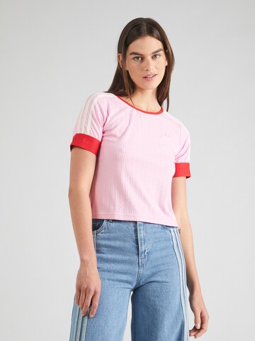 ADIDAS ORIGINALS Shirt 'Adicolor 70S ' in Roze: voorkant