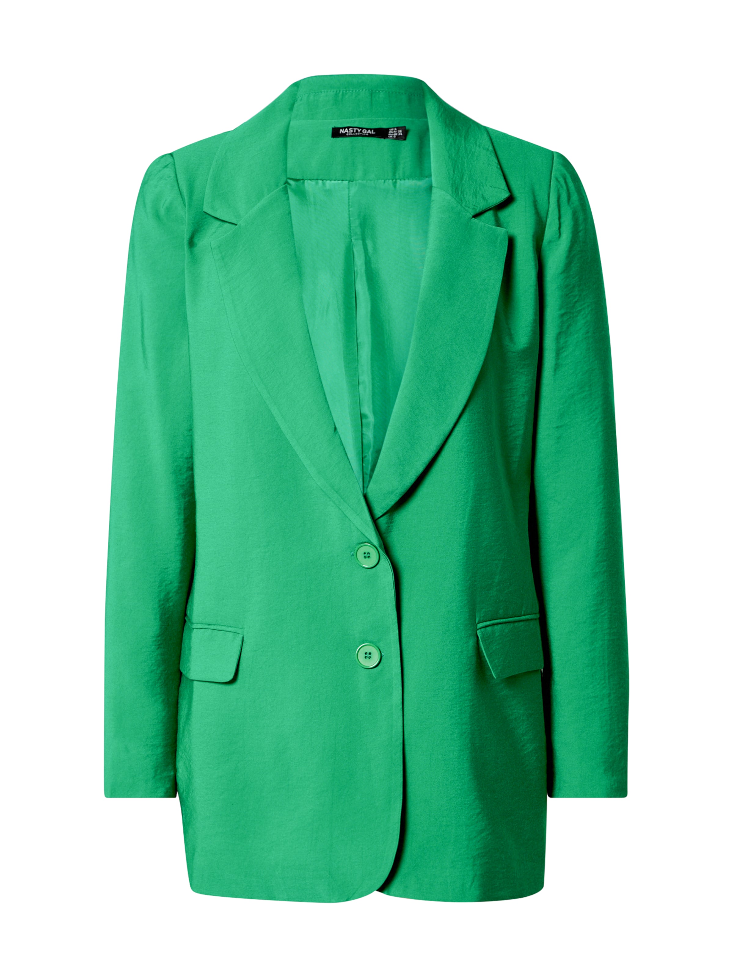 Nasty Gal Blazers in Groen: voorkant