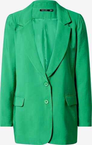 Nasty Gal Blazer in Green: front