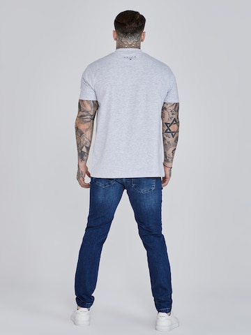 SikSilk Slimfit Jeans in Blau