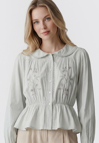Usha - Blusa em cinzento