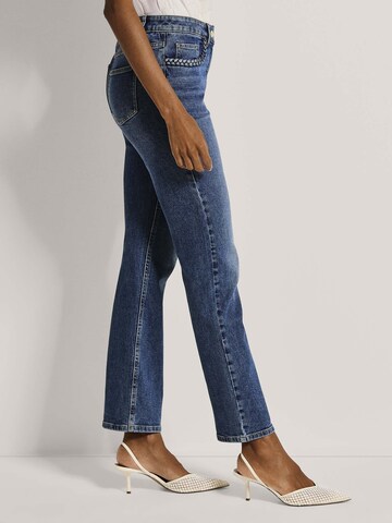 Coupe slim Jean MADELEINE en bleu