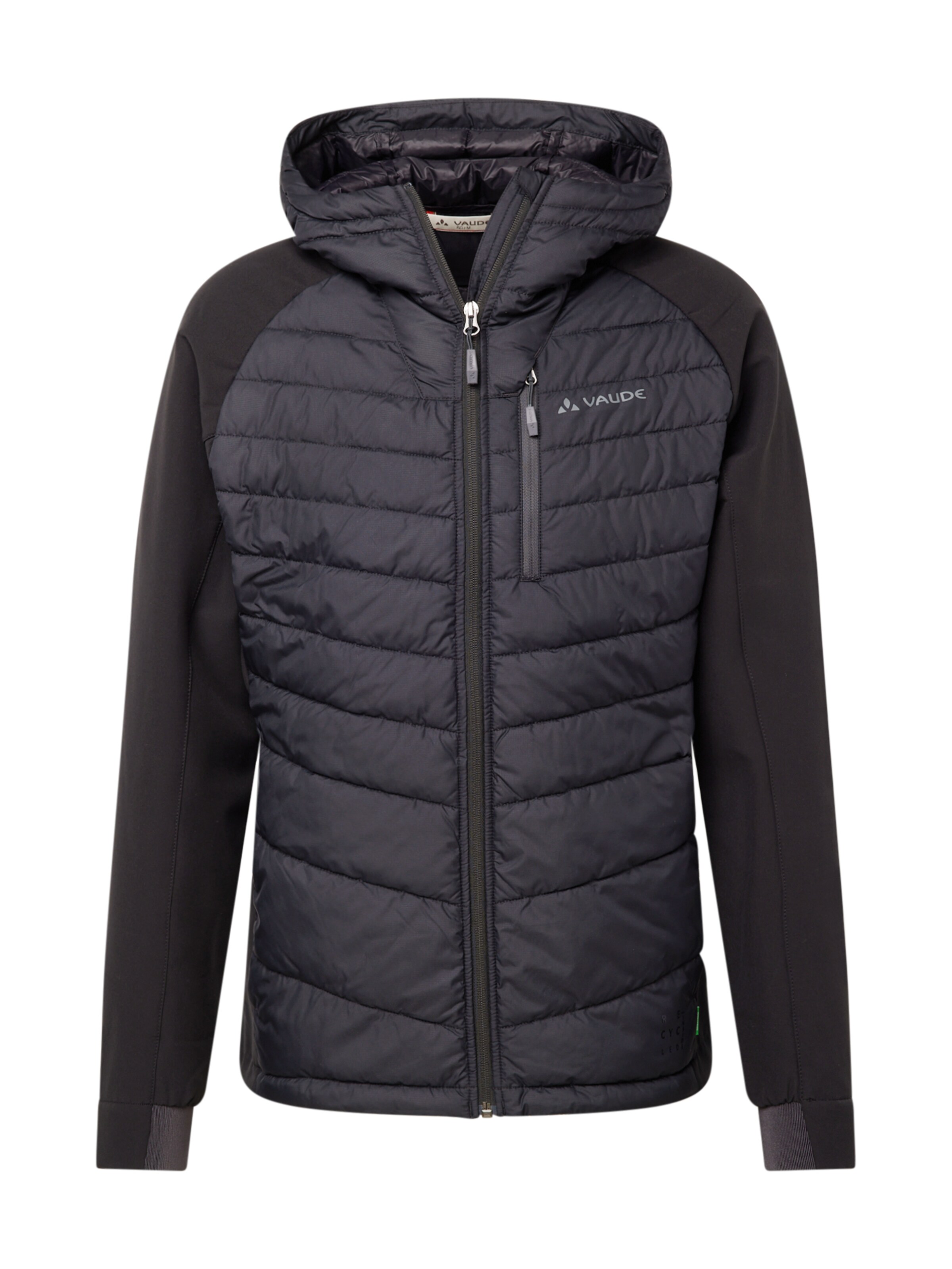 VAUDE Outdoorjas 'Elope' in Zwart: voorkant