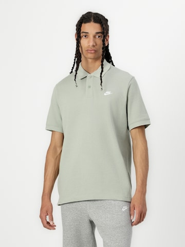 Nike Sportswear Shirt 'CLUB' in Groen: voorkant