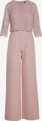 Stylove - Jumpsuit en rosa: frente