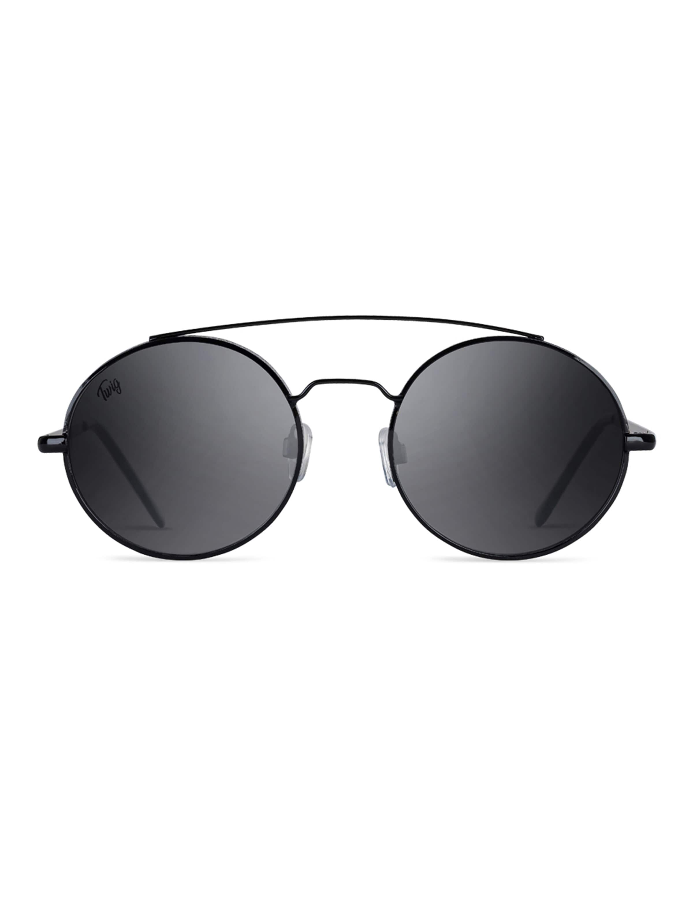 TWIG Concept Milano Sunglasses 'Houdon' in Black: front