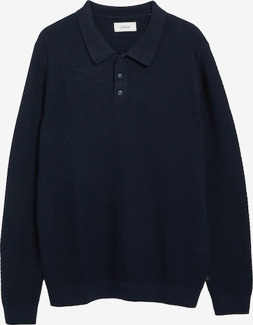 s.Oliver Sweater in Blue: front