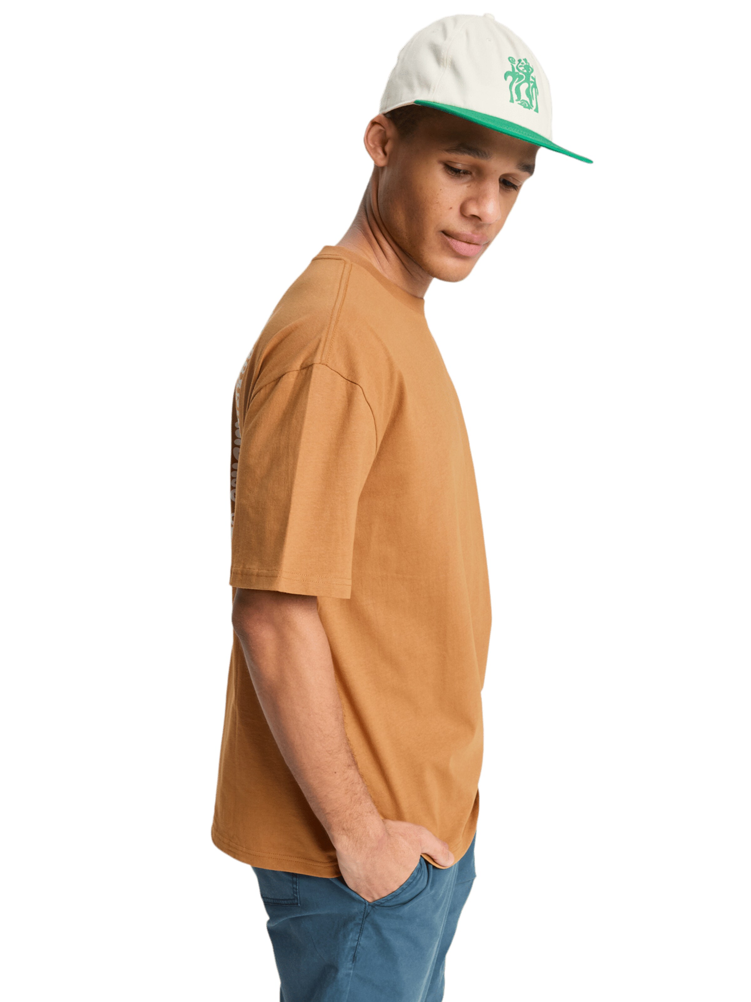QUIKSILVER Performance Shirt 'Serenity Splash' in Brown