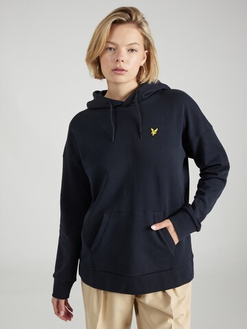 Lyle & Scott Collegepaita värissä sininen: edessä