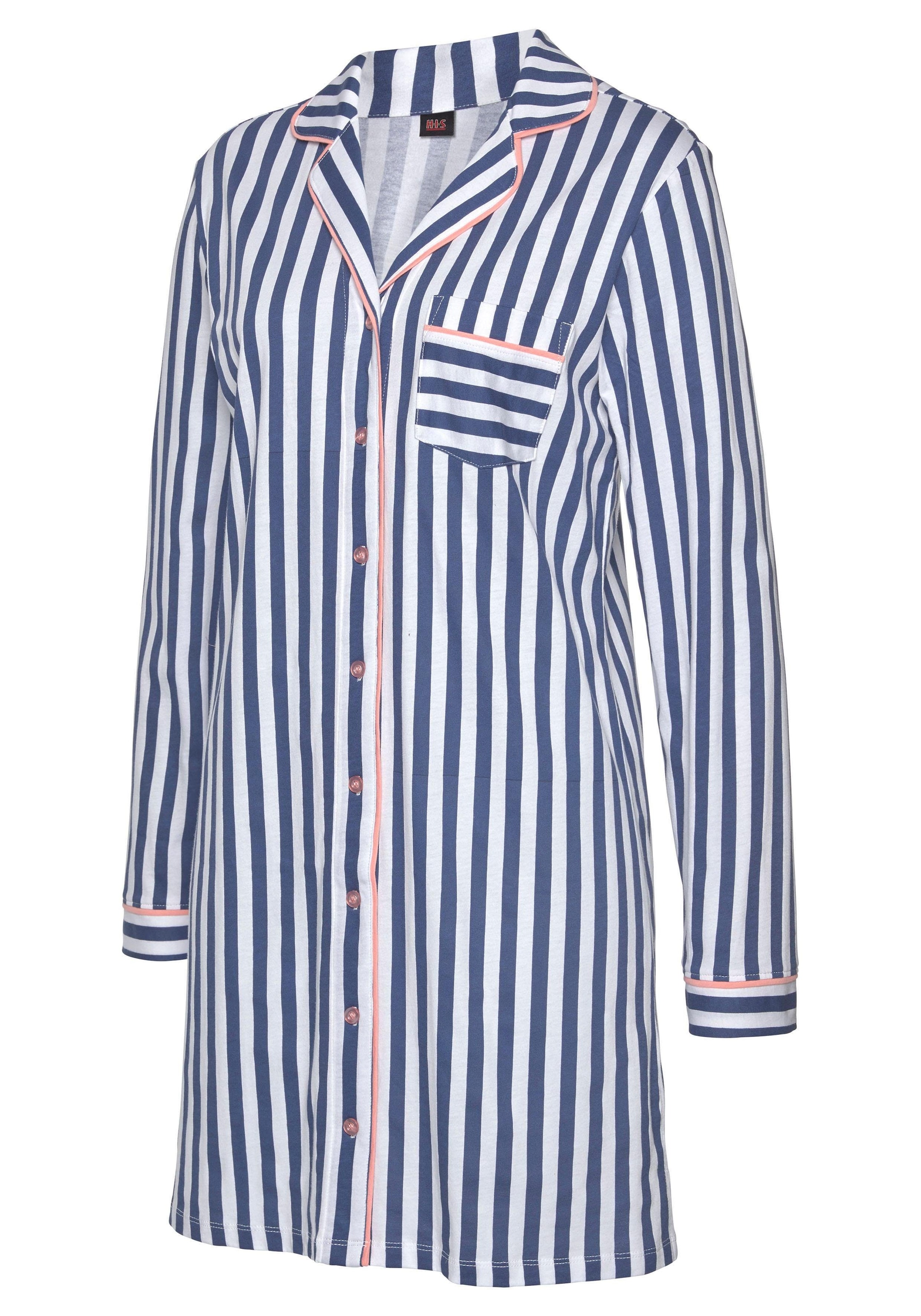 H.I.S Nočná košieľka - Modrá