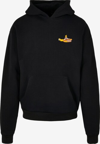 Merchcode Sweatshirt 'Yellow Submarine - Monster No.5' in Schwarz: predná strana
