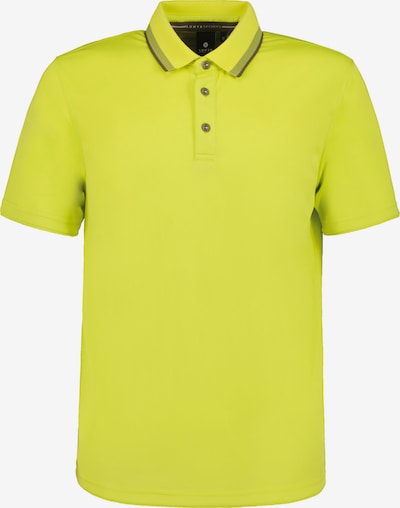 Marškinėliai 'Kuortti' iš LUHTA, spalva – ruda / žaliosios citrinos spalva, Prekių apžvalga