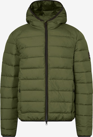 Veste mi-saison ECOALF en vert : devant