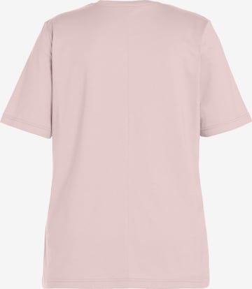 Ulla Popken Shirt  (GOTS) in Pink