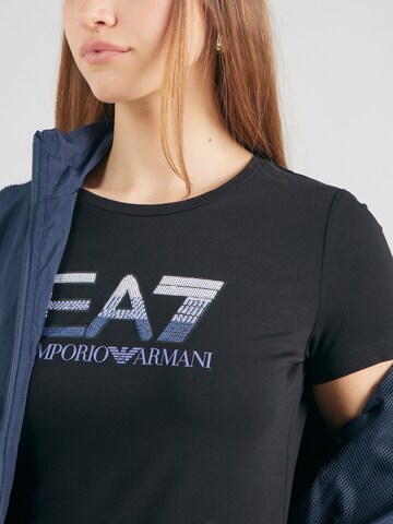 T-shirt EA7 Emporio Armani en noir