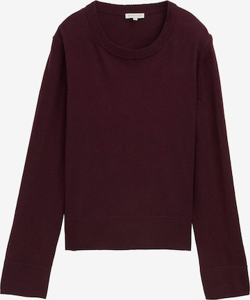 TOM TAILOR Pullover in Rot: Vorderseite