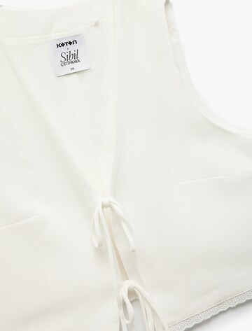 Koton Suit Vest in Beige