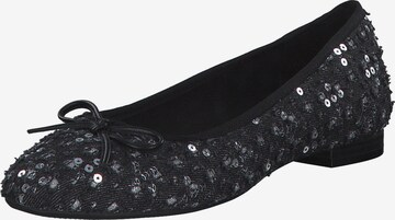 LA STRADA Ballet Flats '2300608' in Black: front