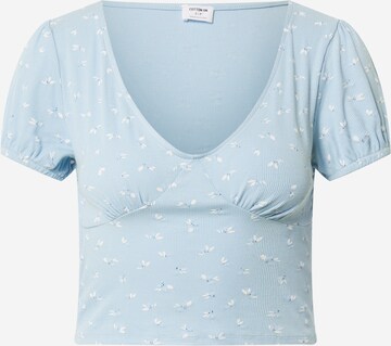 T-shirt 'ANNABELLE' Cotton On en bleu : devant